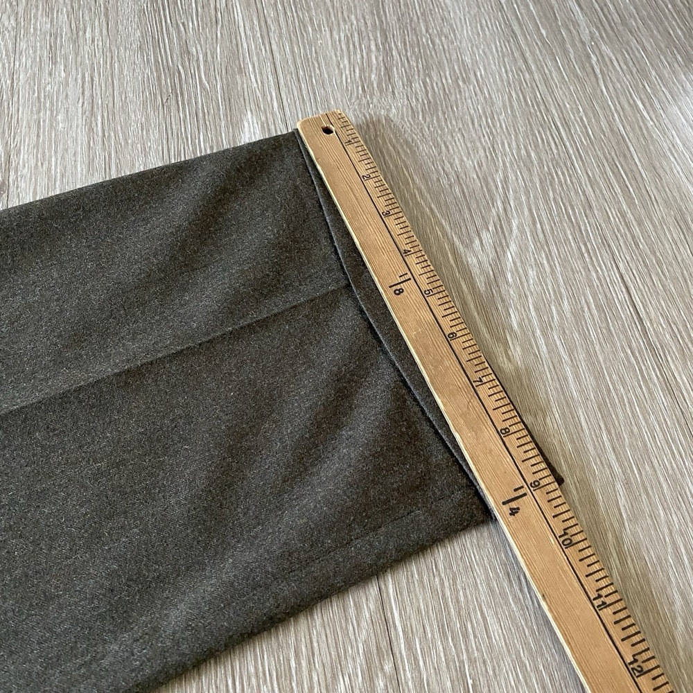 Vintage Ralph Lauren Pleated Wool Dress Pants Women's 10 Brown Old Money Preppy - Picture 8 of 10